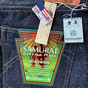 Samurai Genuine Japanese Indigo Denim 15oz
